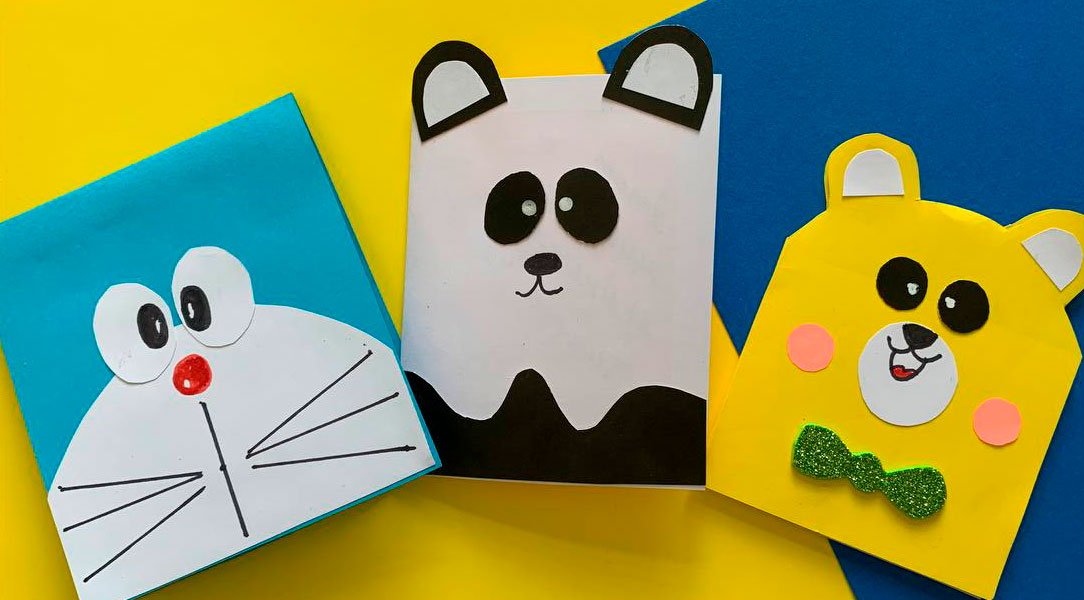 Быстро и легко. Такую открытку ребенок может сделать кому-нибудь в подарок смотреть онлайн