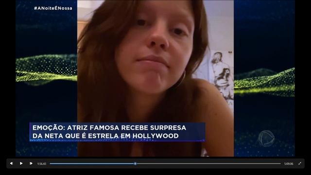 Mia Goth speaks portuguese with her brazilian grandmother смотреть онлайн