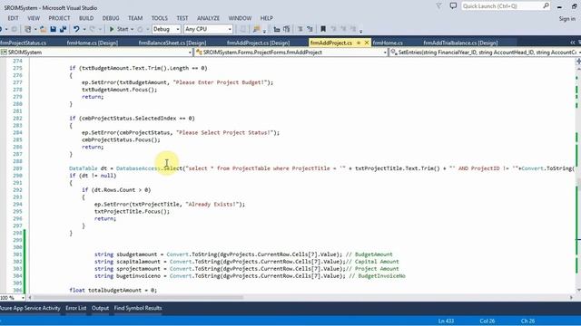 NGO Management System Part 63 Project Double Entry Form C# C Sharp смотреть онлайн