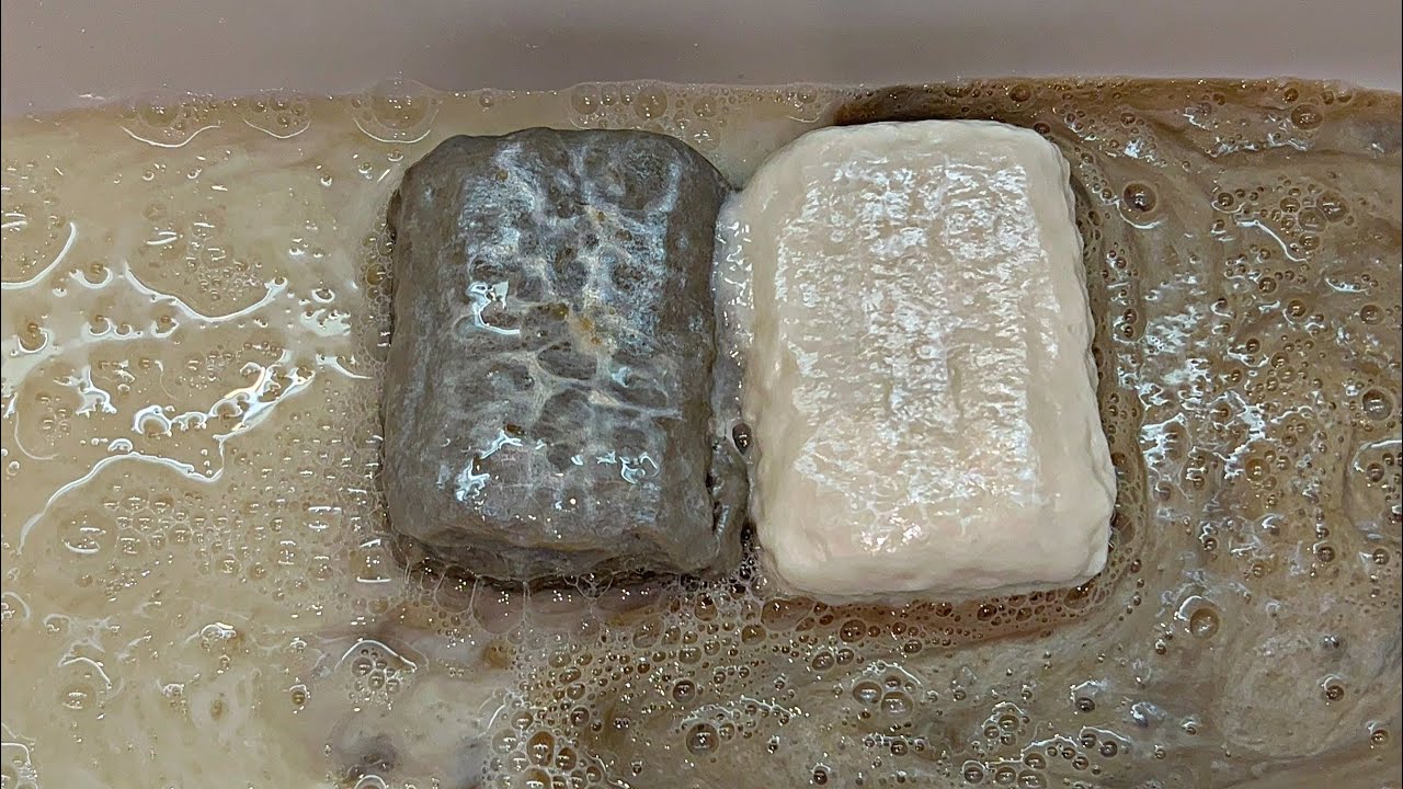 РАЗМОКШЕЕ ДЕГТЯРНОЕ И ХВОЙНОЕ МЫЛО ? SOAKED SOAP RELAX / АСМР ЗВУКИ / ГУСТАЯ ПЕНА И ЖМЯК ? смотреть онлайн
