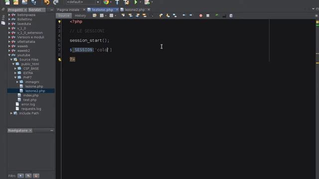 PHP 7 Tutorial ITA - le SESSIONI #28 смотреть онлайн