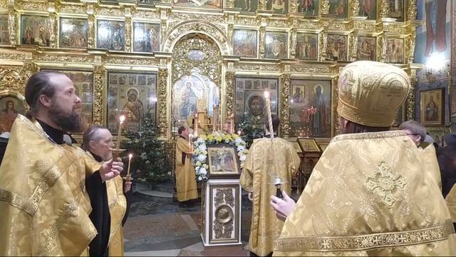 Неделя Святых Праотец - Всенощное Бдение смотреть онлайн