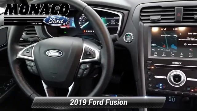 Certified 2019 Ford Fusion Titanium, Glastonbury, CT 19UC1846