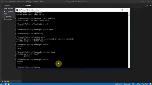 Git Tutorial || 01.Branching and Merging смотреть онлайн