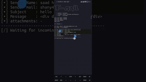 How to create own Temporary Email on Termux | It's RedHydra