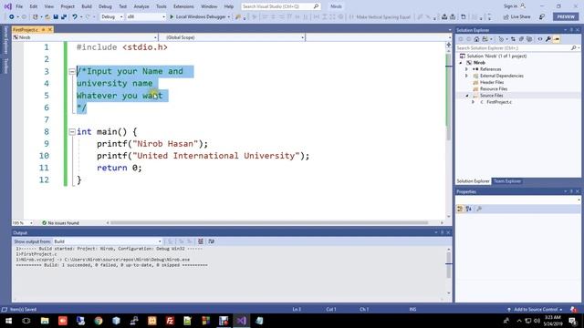 C programming Bangla Tutorial Part #02 - (Single line, Multi-line comments and Escape sequence) смотреть онлайн