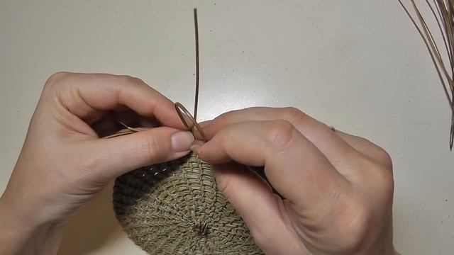 Плетение из сосновых иголок. Узел ЛЕНОЧКА смотреть онлайн
