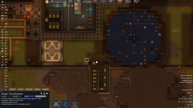 Rimworld Alpha 16 | Experimental Administering of Substances | Ep 89 смотреть онлайн