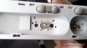 Замена плафона освещения салона Logan