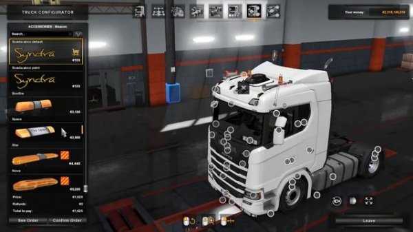 ETS 2 Mod | Scania R/S NG Airco Air conditioner and more [ETS2 v1.36]