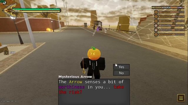 [YBA] ОТКРЫТИЯ ОБЫЧНЫХ СТРЕЛ В НАДЕЖДЕ НА ХЕЛЛУИНСКИЙ СКИН 1 ЧАСТЬ смотреть онлайн