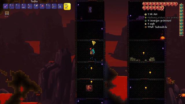 TERRARIA Série Master Mode até zerar (Hell e Luta Contra o Skeletron) EP7 смотреть онлайн