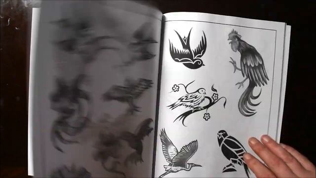 A Flip Through Every Page of My Tattoo Designs Flash Book | Volume 1 смотреть онлайн