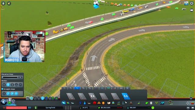 Cities Skylines PC #64 - Fizemos uma MANUTENÇÃO na RODOVIA e DESTRUÍMOS MUITO!! (100k Habitantes) смотреть онлайн