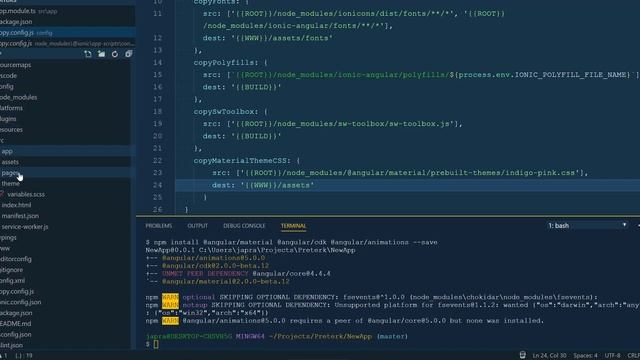 Ionic 3 Angular Material Integration смотреть онлайн