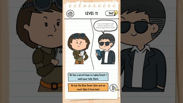 Brain Test 3 Level 11. смотреть онлайн