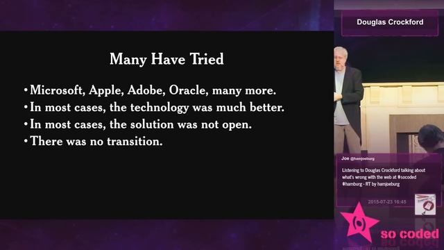 So Coded 2015 Douglas Crockford смотреть онлайн