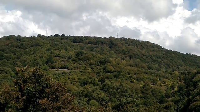 Абхазия. Вид с дороги, ведущей к даче Сталина. смотреть онлайн