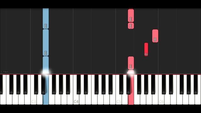 Blanco Brown - The Git Up (SLOW EASY PIANO TUTORIAL) смотреть онлайн
