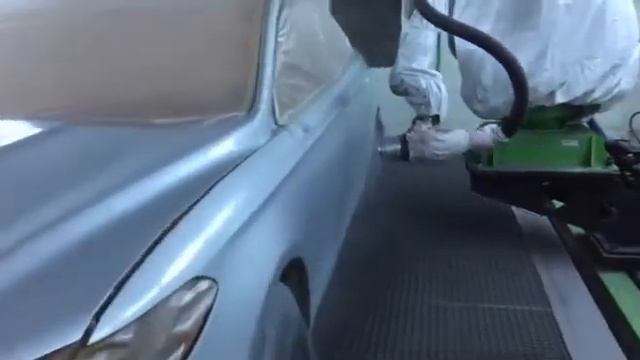 WAPR- ford fusion paint by robot смотреть онлайн