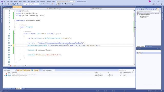 How To Create HTTP Requests in .NET Core 3 смотреть онлайн