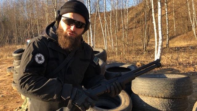 Как зарядить помповое ружье смотреть онлайн