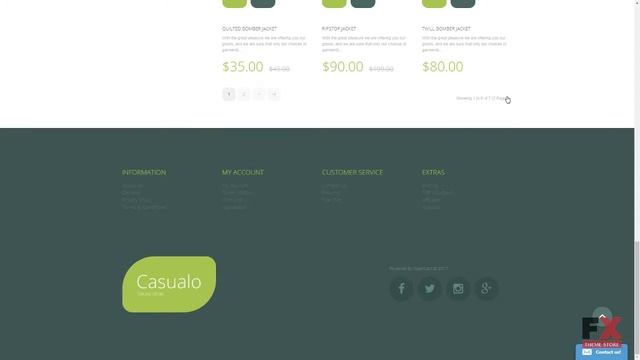 Casualo OpenCart Template TMT | Free Template Alphonso David смотреть онлайн