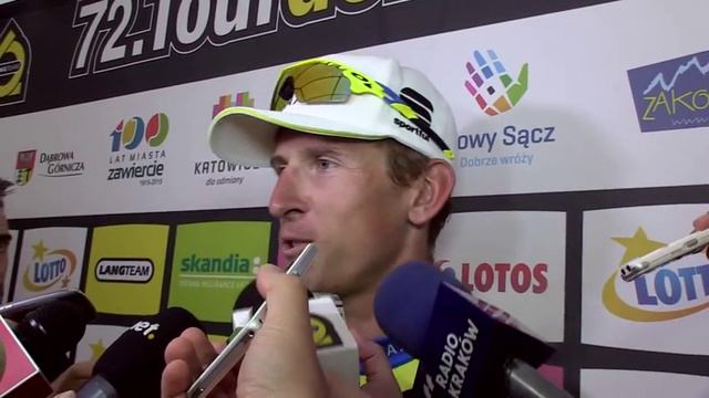 Maciej Bodnar po IV etapie 72. TDP смотреть онлайн