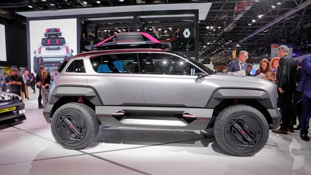 Renault 4Ever Trophy Concept Previews Retro-Flavored Electric B-SUV With Rugged Looks смотреть онлайн