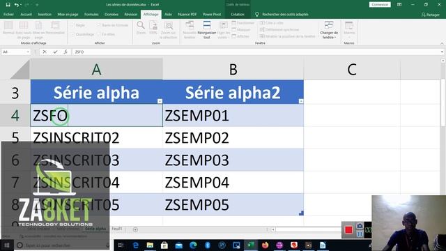 ZS formation f3 Excel 2016 Module 2 0014 смотреть онлайн
