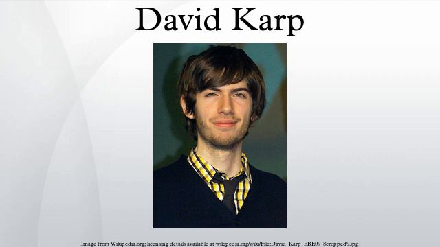 David Karp смотреть онлайн