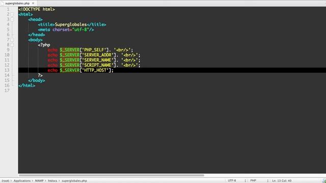 Tutoriel / Cours Complet PhP & MySQL [Chapitre 16/27] : Variables superglobales en PhP смотреть онлайн