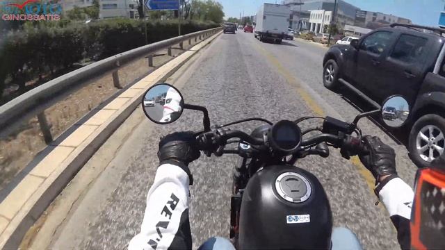 Honda CMX 500 Rebel Euro5 2023 Review & Test Ride #honda #hondarebel500