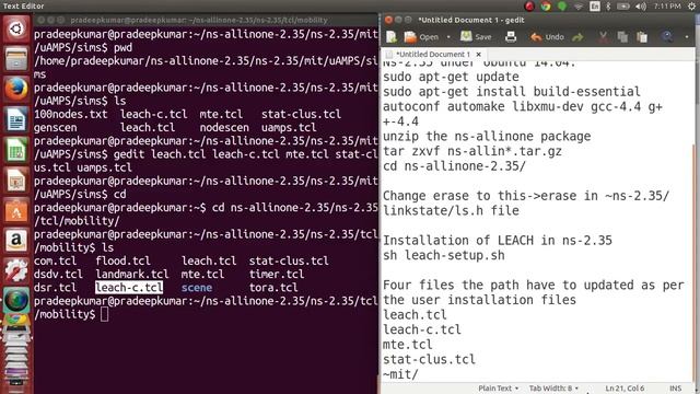 LEACH Protocol in ns2 - NS2 Tutorial # 15 смотреть онлайн