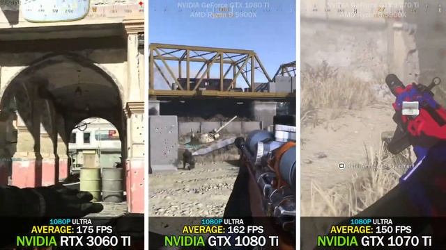 NVIDIA RTX 3060 Ti vs GTX 1080 Ti vs GTX 1070 Ti | Test in 8 Games смотреть онлайн