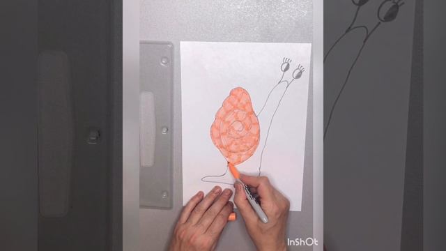 Упрощенное рисование для детей. Улитка смотреть онлайн