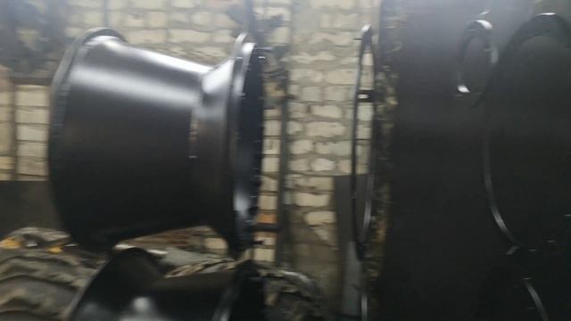 Изготовление конусных дисков для шин низкого давления для квадроцикла, болотохода, вездехода смотреть онлайн
