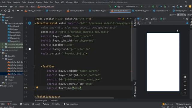 How to Implement Forgot Password with SQLite Database 2022|Android Studio||Forgot password|SQLite D смотреть онлайн