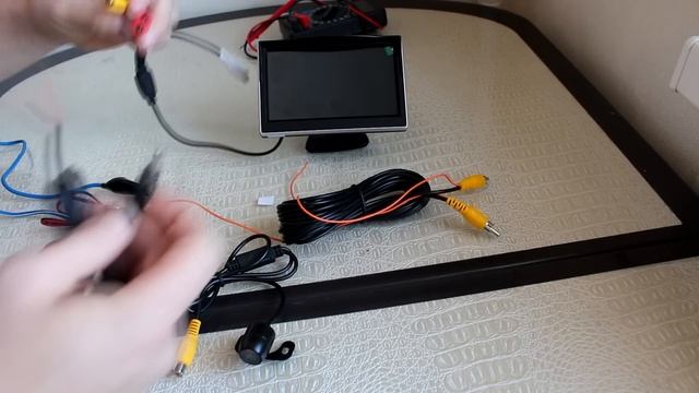 Подключение камеры заднего хода и монитора смотреть онлайн