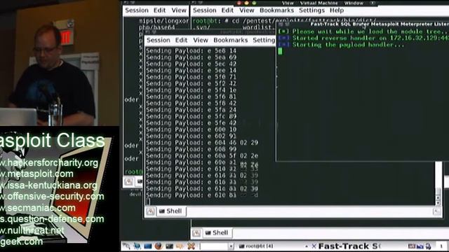 Metasploit Class Videos: 6 More Encoding Fun, Fasttrack and Closing 2/3 смотреть онлайн