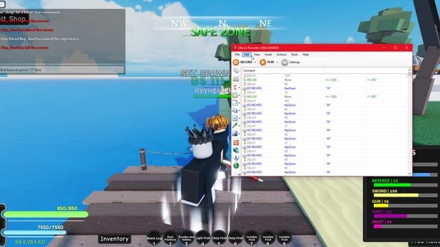 Afk Farm Stats Using Macro | Gain Maximimum Stats by Using Macro in Roblox A One Piece Game смотреть онлайн