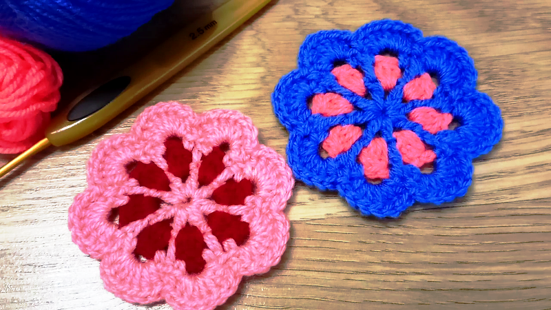 Круглая ПОДСТАВКА под горячее. Мастер-класс и схема смотреть онлайн