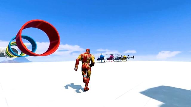 GTA V Epic New Stunt Race For Car Racing Challenge by Cars, Boats and Motorcycle смотреть онлайн