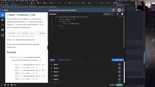 Learn beginner Python live stream Oct 22 solving interview questions on codesignal смотреть онлайн