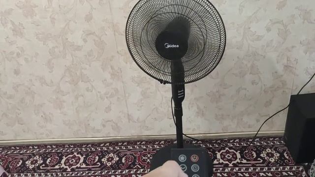 Вентилятор Midea MVFS4010 . Обзор от пользователя. Тихий напольный вентилятор с хорошим обдувом и.. смотреть онлайн