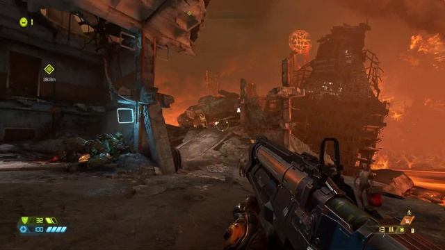 Hell on Earth (Nightmare 100% Walkthrough) | DOOM Eternal смотреть онлайн