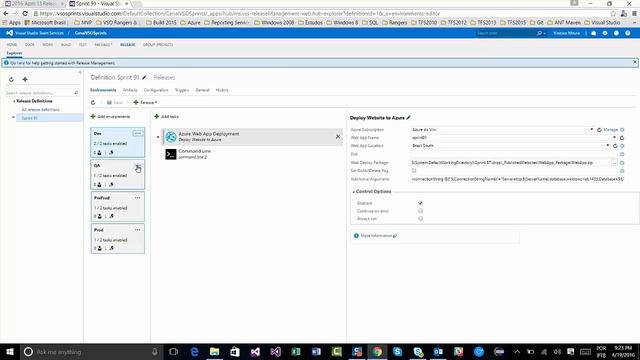 #vstssprints 98 - Release Management Deploy based on conditions in multiple environments смотреть онлайн