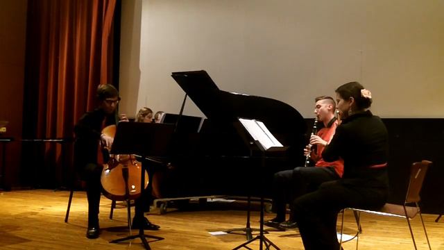 Nicole Chamberlain: Movement for flute, clarinet, cello, and piano смотреть онлайн