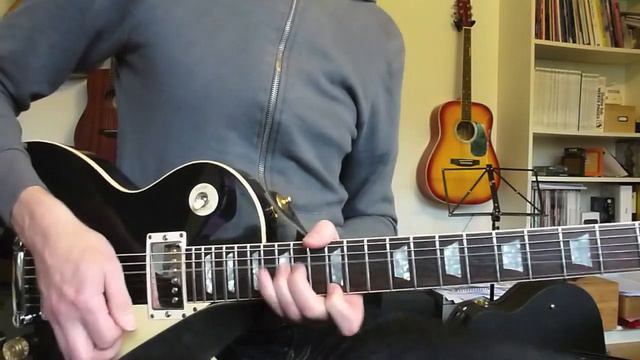 Jamming to my Slash style backing track - Gibson Les Paul and Marshall JVM205c смотреть онлайн
