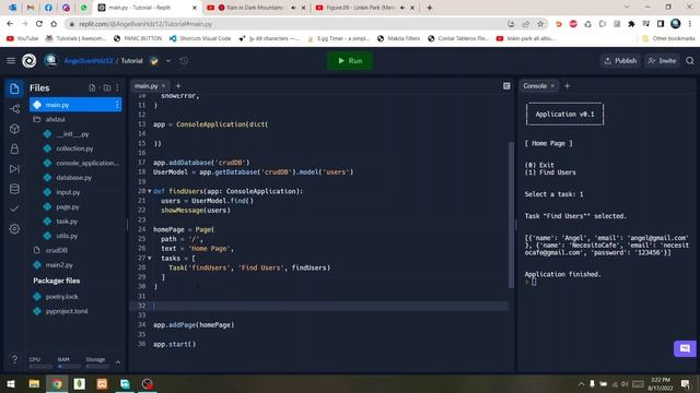 Console Application and Database APIs in Python - CRUD смотреть онлайн